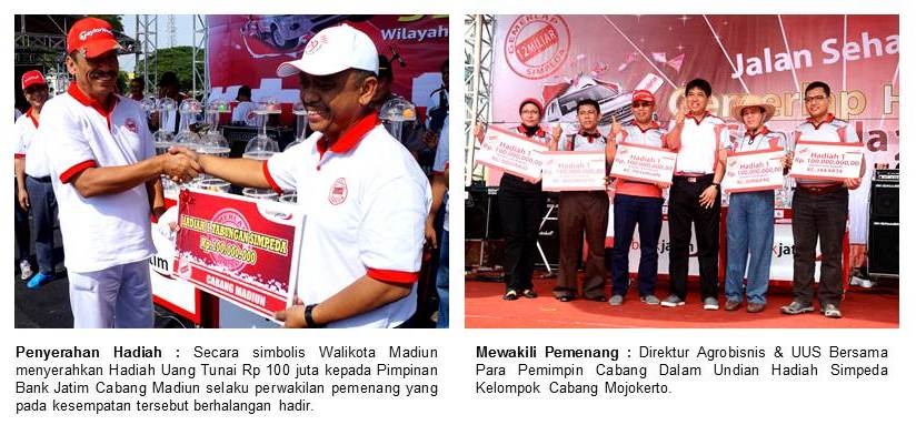 Undian Simpeda bankjatim Madiun-Mojokerto