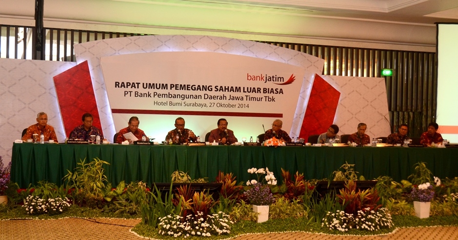 RUPSLB Bank Jatim 2014