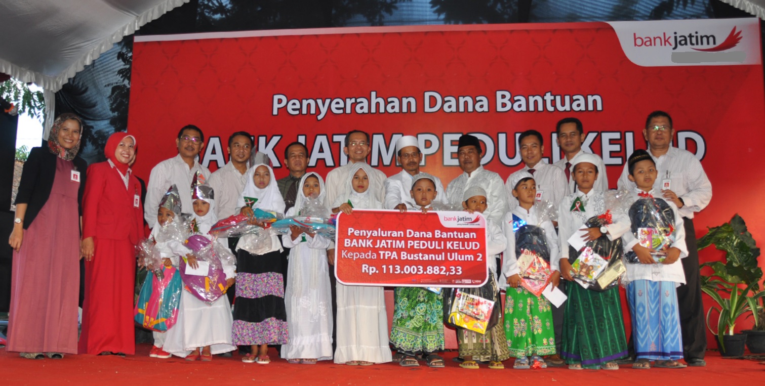 Bank Jatim Peduli Kelud